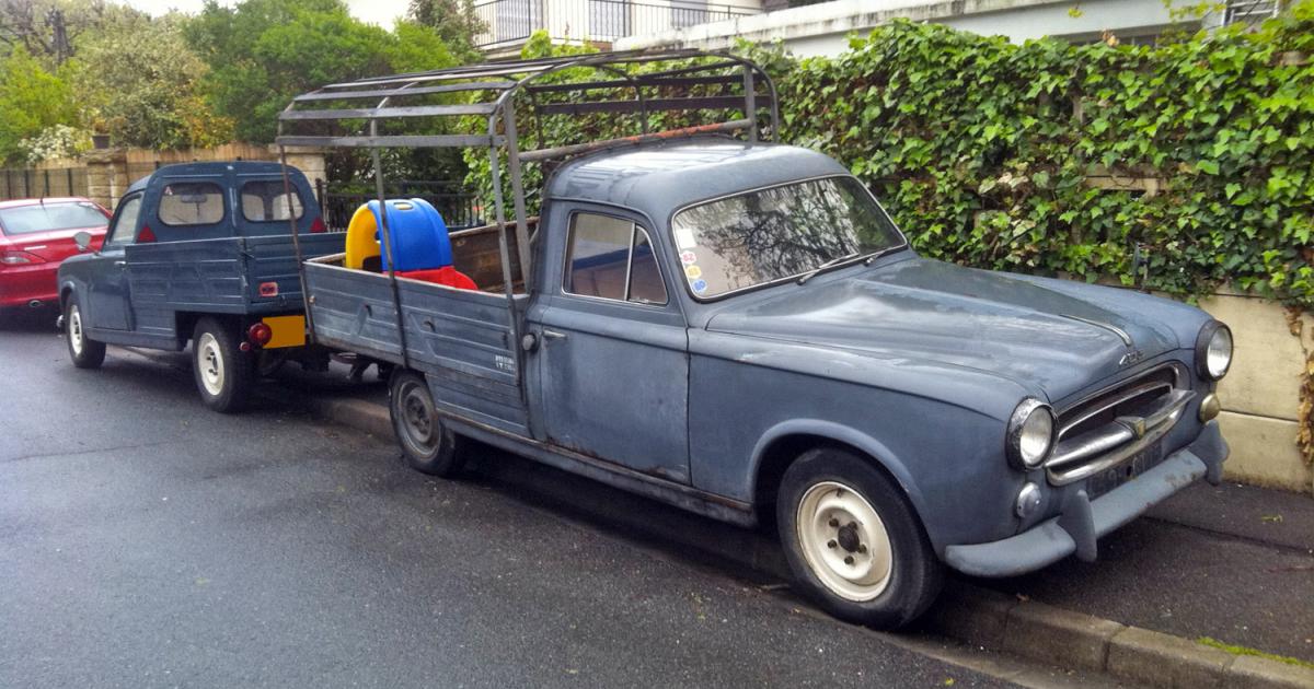 peugeot 403 pick up miniature
