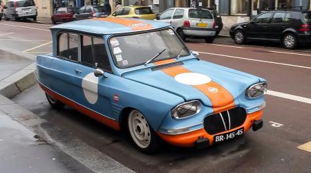 Voiture de collection « Citroën Ami6 Gulf »