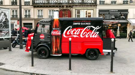 Voiture de collection « Citroën HY CocaCola Zero »