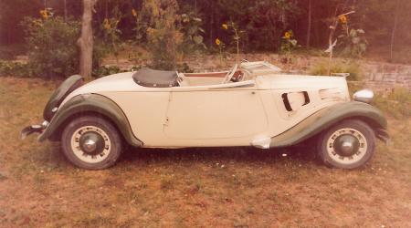 Voiture de collection « Citroën Traction 11BL Cabriolet »