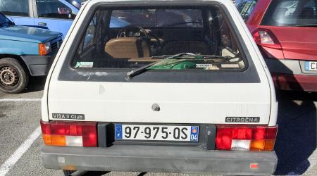 Voiture de collection « Citroën Visa II Club »