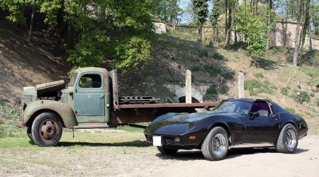 Voiture de collection « Chevrolet Corvette 1977 - V8  5,7L »