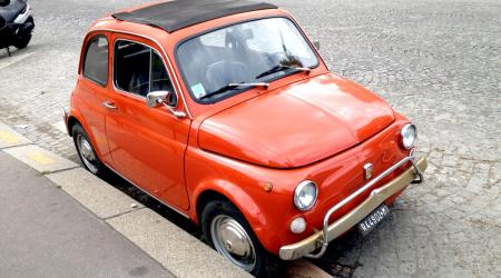 Voiture de collection « Fiat 500 L »