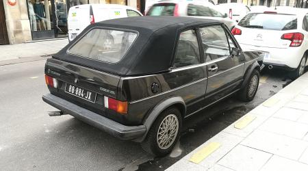 Voiture de collection « Volkswagen Golf GL Cabriolet »