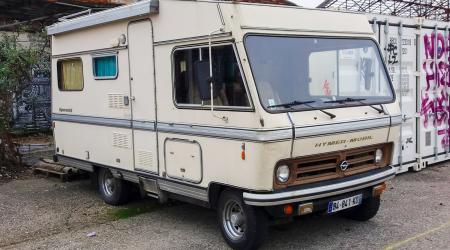 Voiture de collection « Hymer-Mobil Opel »