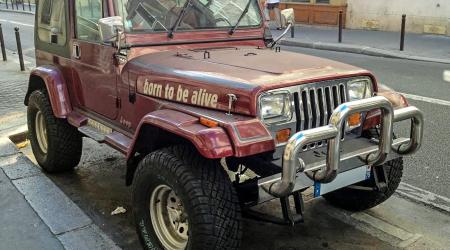 Voiture de collection « Jeep Born to be alive ! »