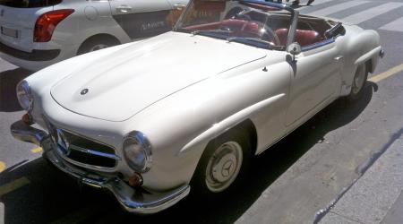 Voiture de collection « Mercedes 190 SL »