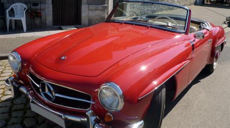 Voiture de collection « Mercedes 190 SL »