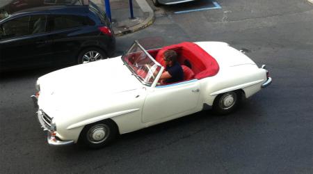 Mercedes 190SL cabriolet