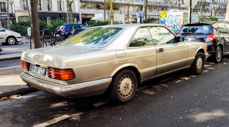 Voiture de collection « Mercedes-Benz 500 SEC W126 »