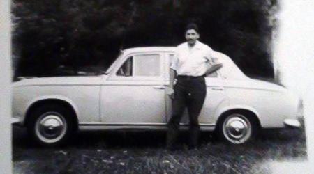 Voiture de collection « Peugeot 403 »