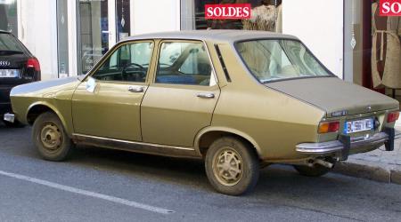 Voiture de collection « Renault 12 TL marron »