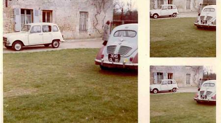 Voiture de collection « Renault 4 et Renault 4 CV »