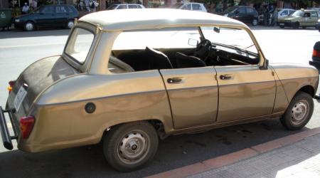 Renault 4 marocaine avec coffre !!