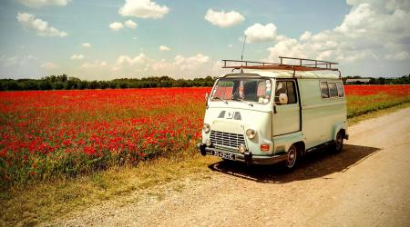 Voiture de collection « Renault Estafette »