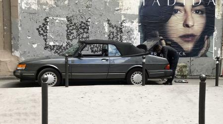 Voiture de collection « Saab 900 cabriolet »