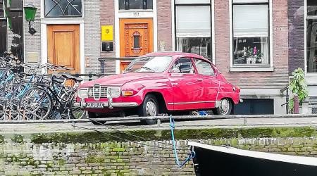 Voiture de collection « Saab 96 »