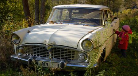 Voiture de collection « Simca Versailles »