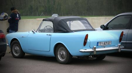 Sunbeam IV Alpine vue de 3/4 arrière gauche