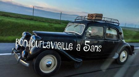 Voiture de collection « Citroën traction »