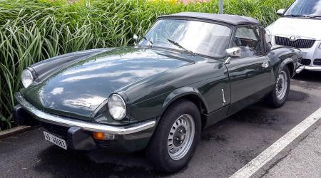 Voiture de collection « Triumph Spitfire »