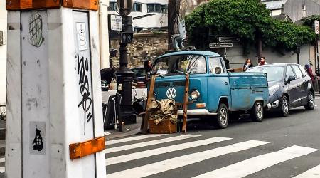 Voiture de collection « Volkswagen Combi T2B Pick-up »