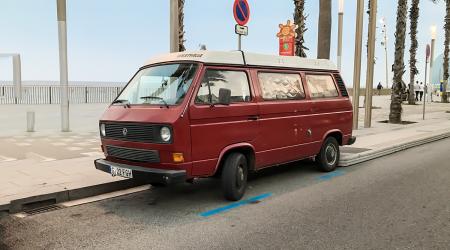 Voiture de collection « Volkswagen Transporter Westfalia »