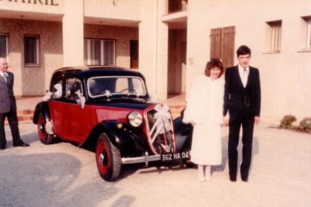 Voiture de collection « Citroën Traction 11 BL 1955 »