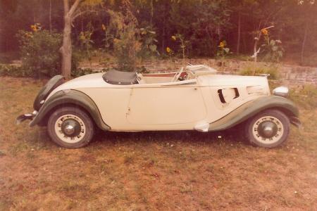 Voiture de collection « Citroën Traction 11BL Cabriolet »