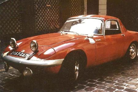 Voiture de collection « Lotus Elan »
