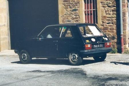 Voiture de collection « Peugeot 104 Z »